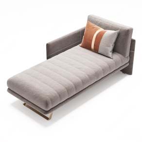 现代贵妃椅3D模型下载